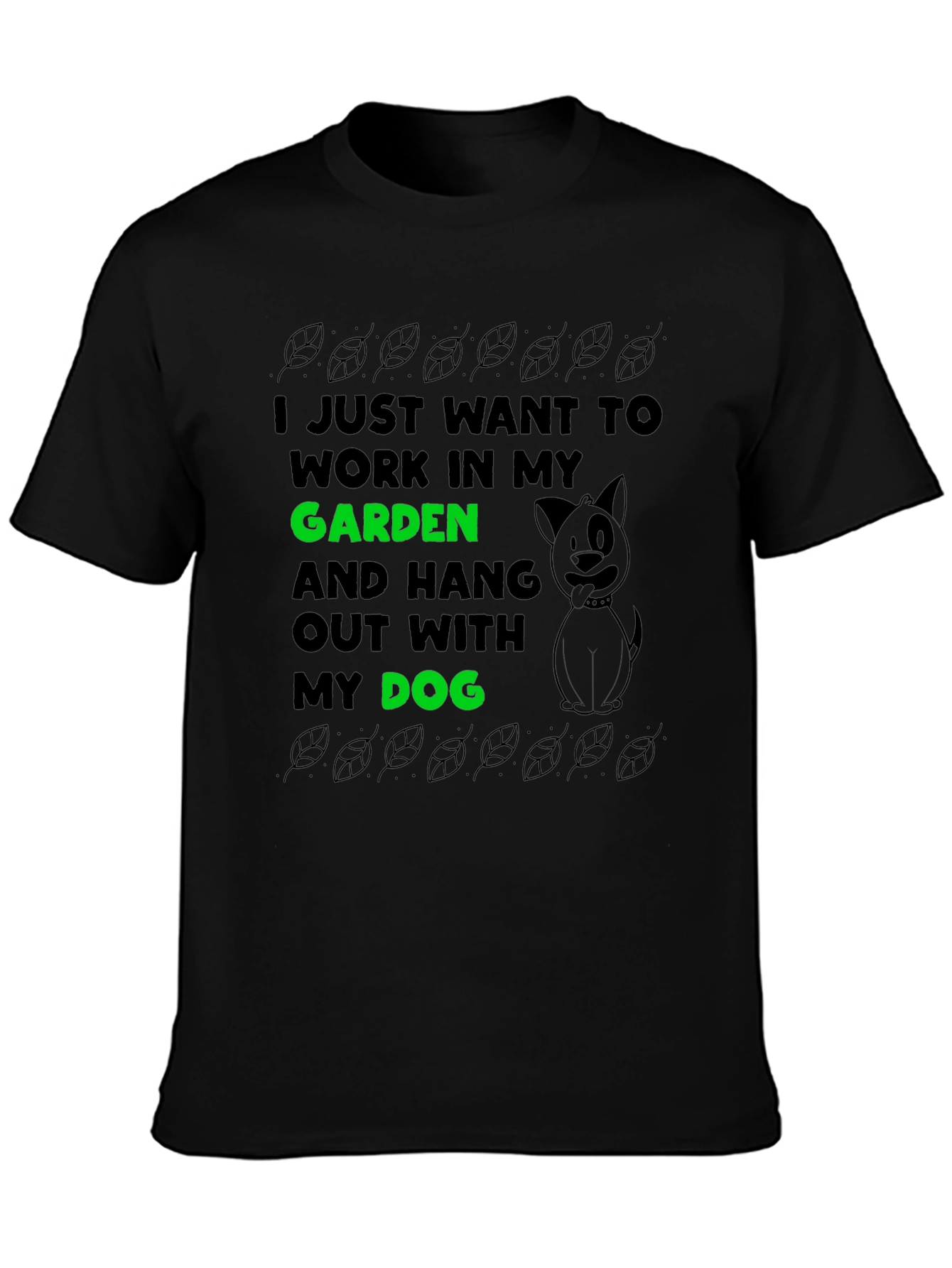 Gardening and Dog Lover T-Shirt