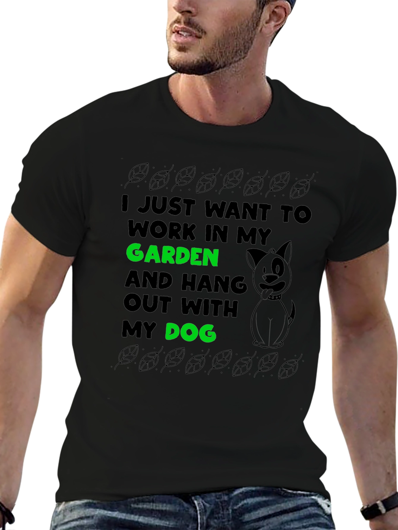 Gardening and Dog Lover T-Shirt