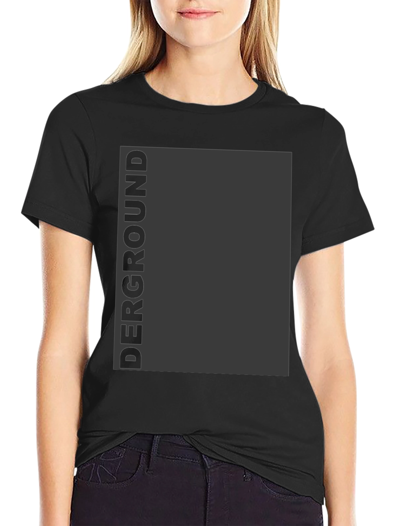 Underground Graphic Tee - Black