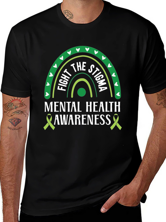 Mental Health Awareness T-Shirt - Fight The Stigma Tee