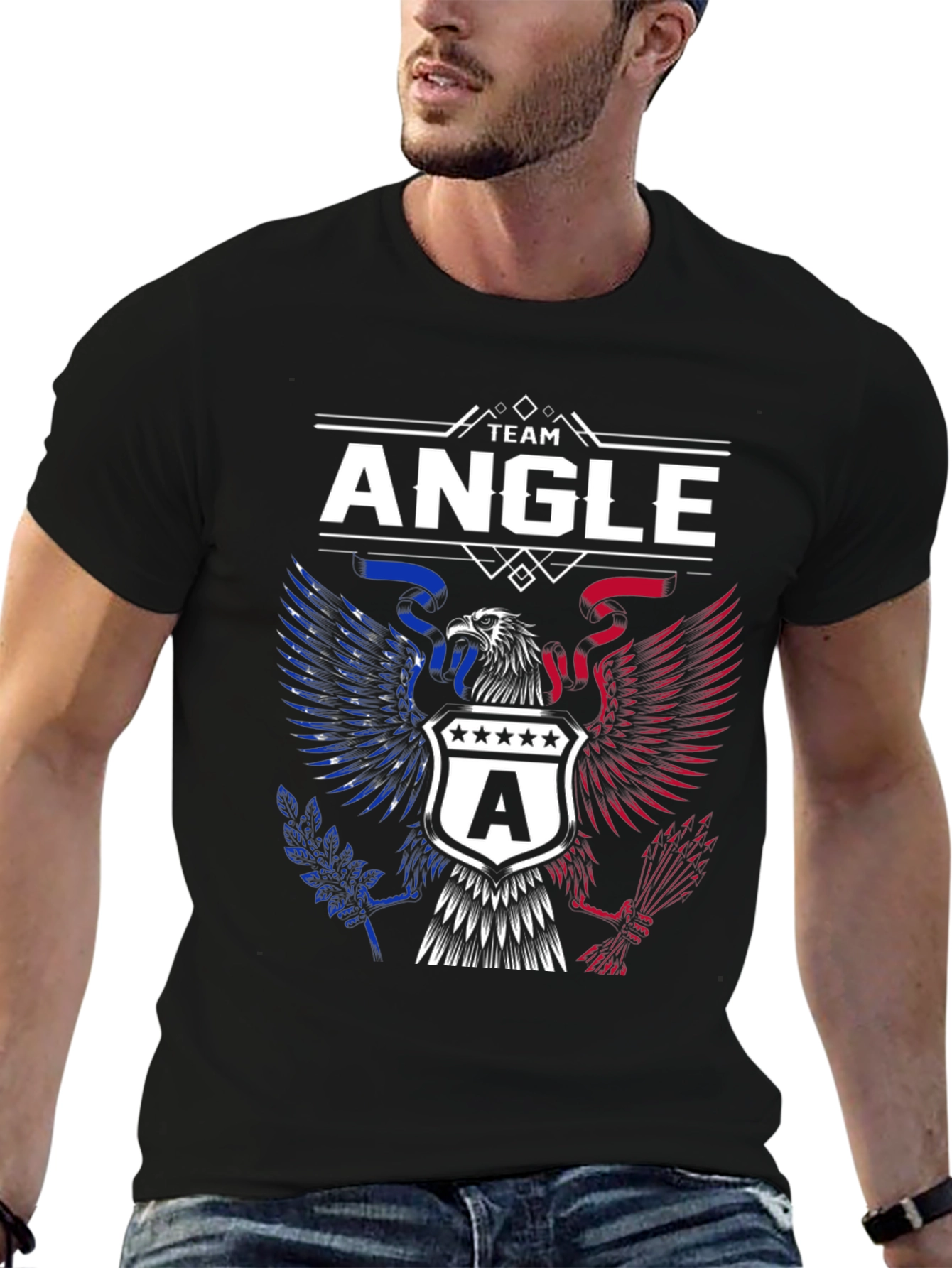 Team Angle Eagle Patriotic T-Shirt