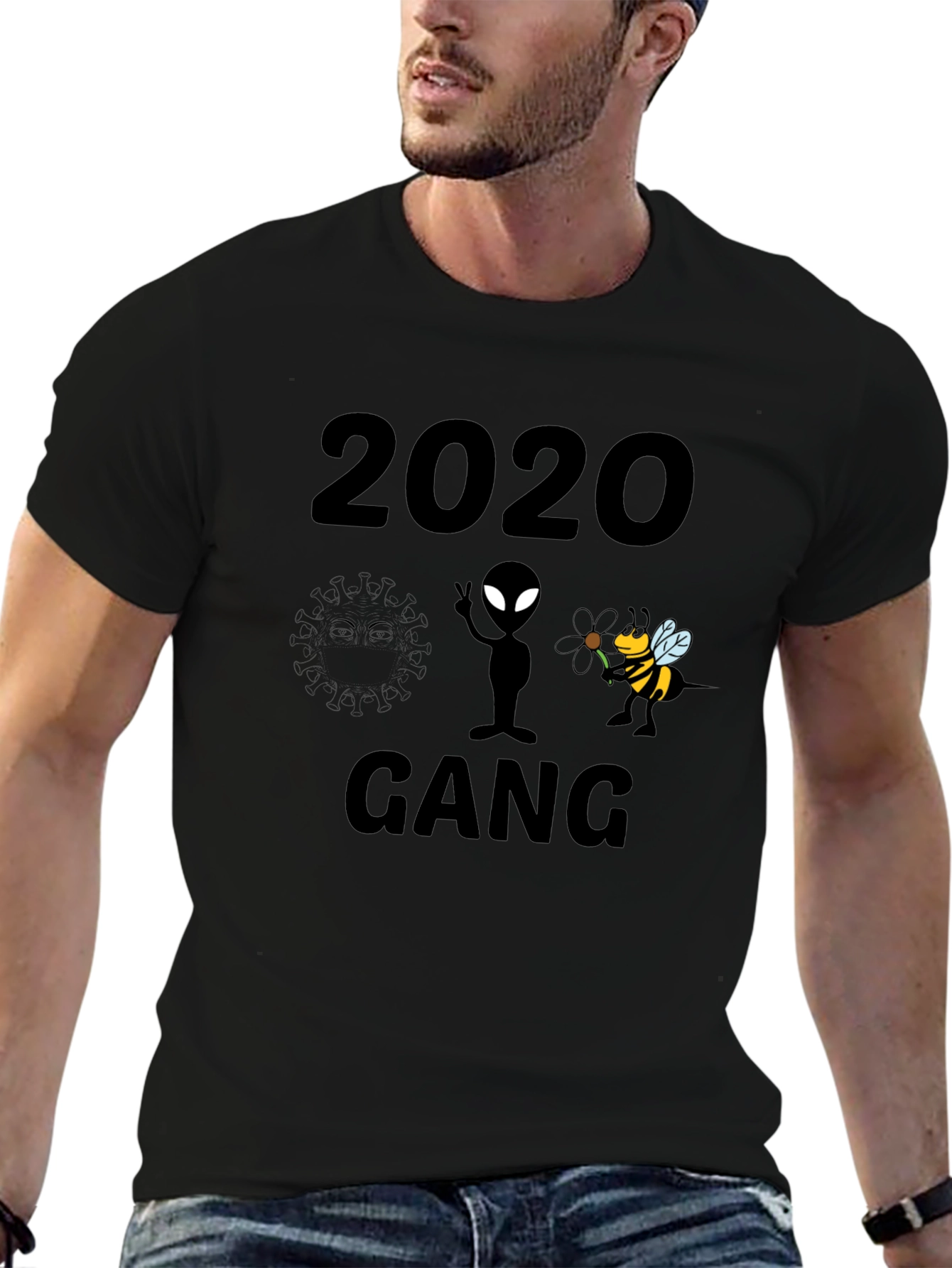 2020 Gang Graphic Tee - Unique Design