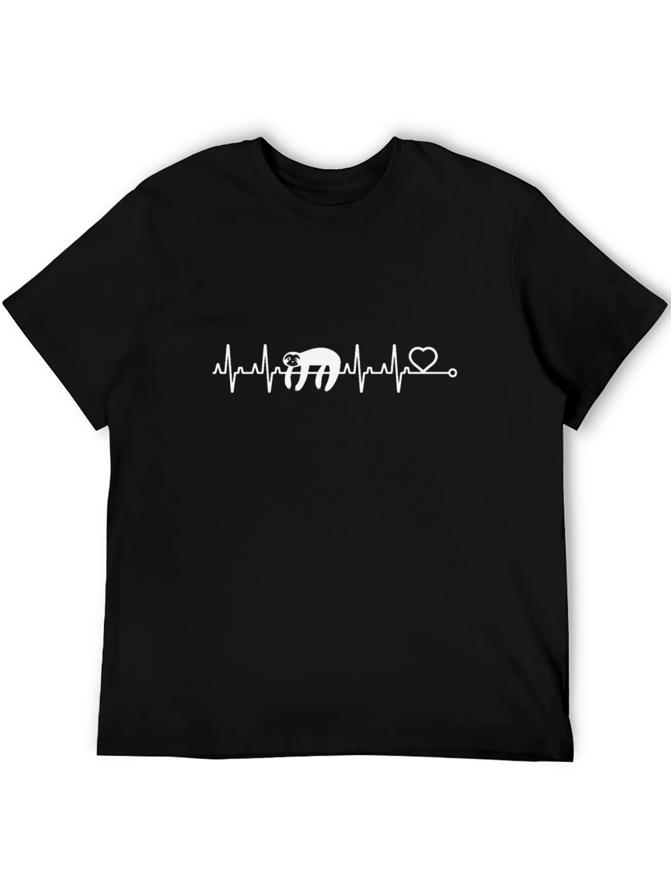 Sloth Heartbeat Graphic Tee