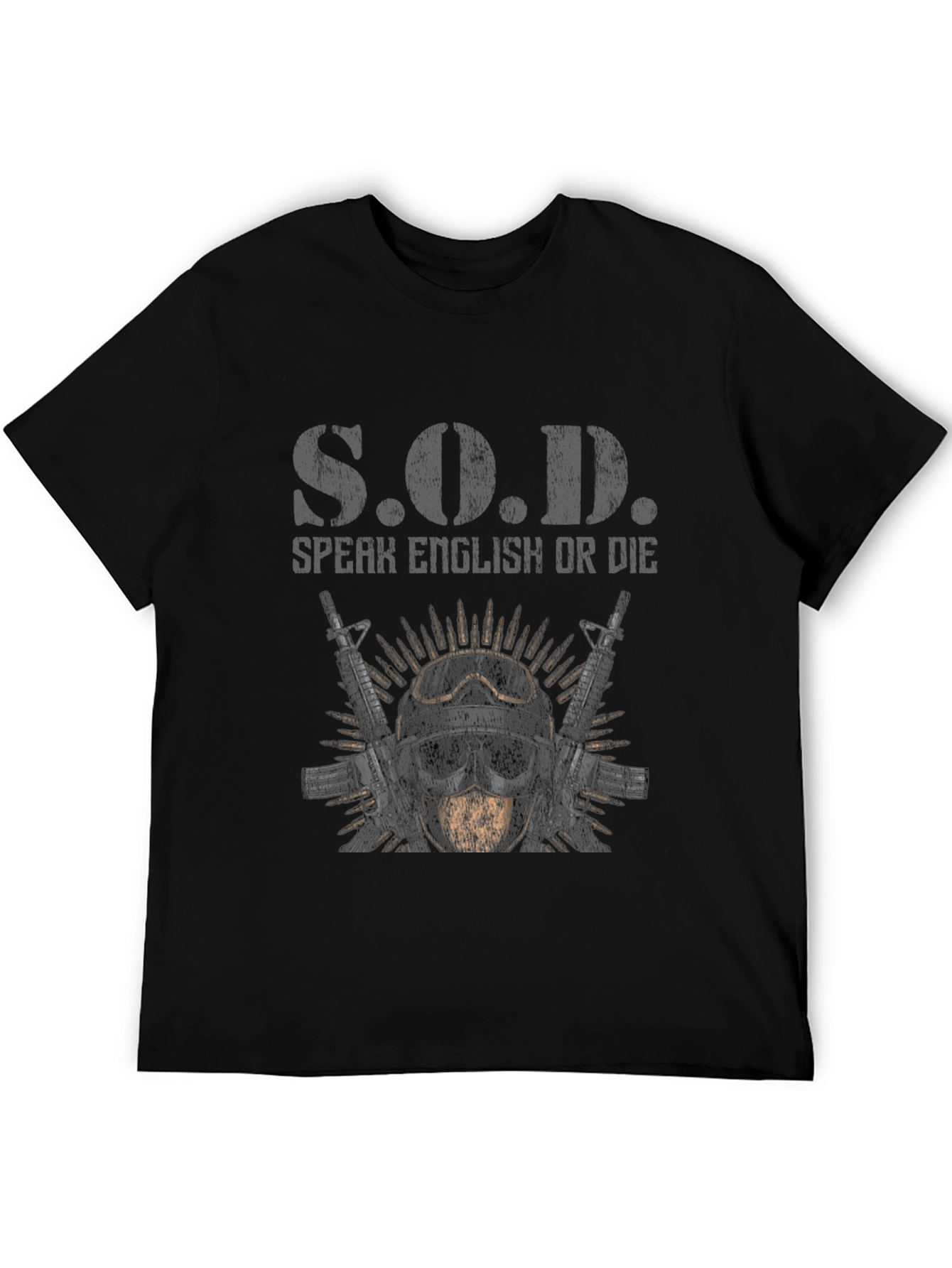 S.O.D. Speak English or Die Graphic T-Shirt