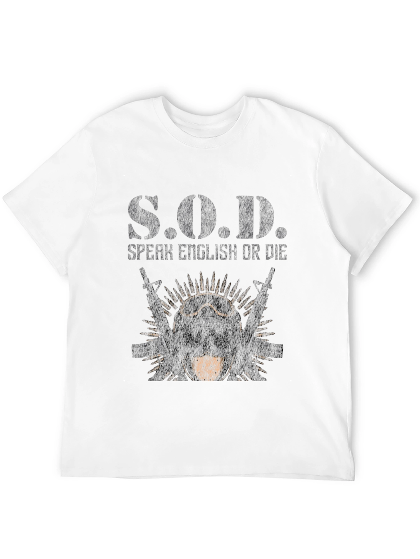 S.O.D. Speak English or Die Graphic T-Shirt