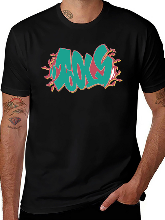 Graffiti Style Graphic Tee