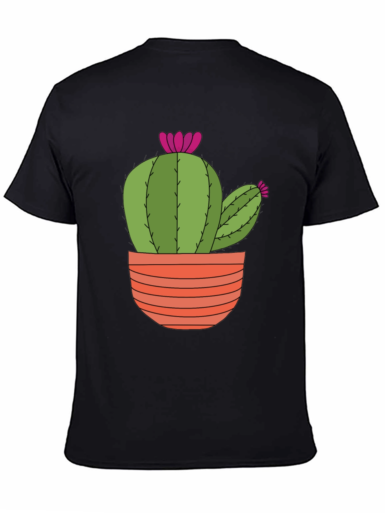 Cactus T-Shirt: Trendy Potted Plant Tee