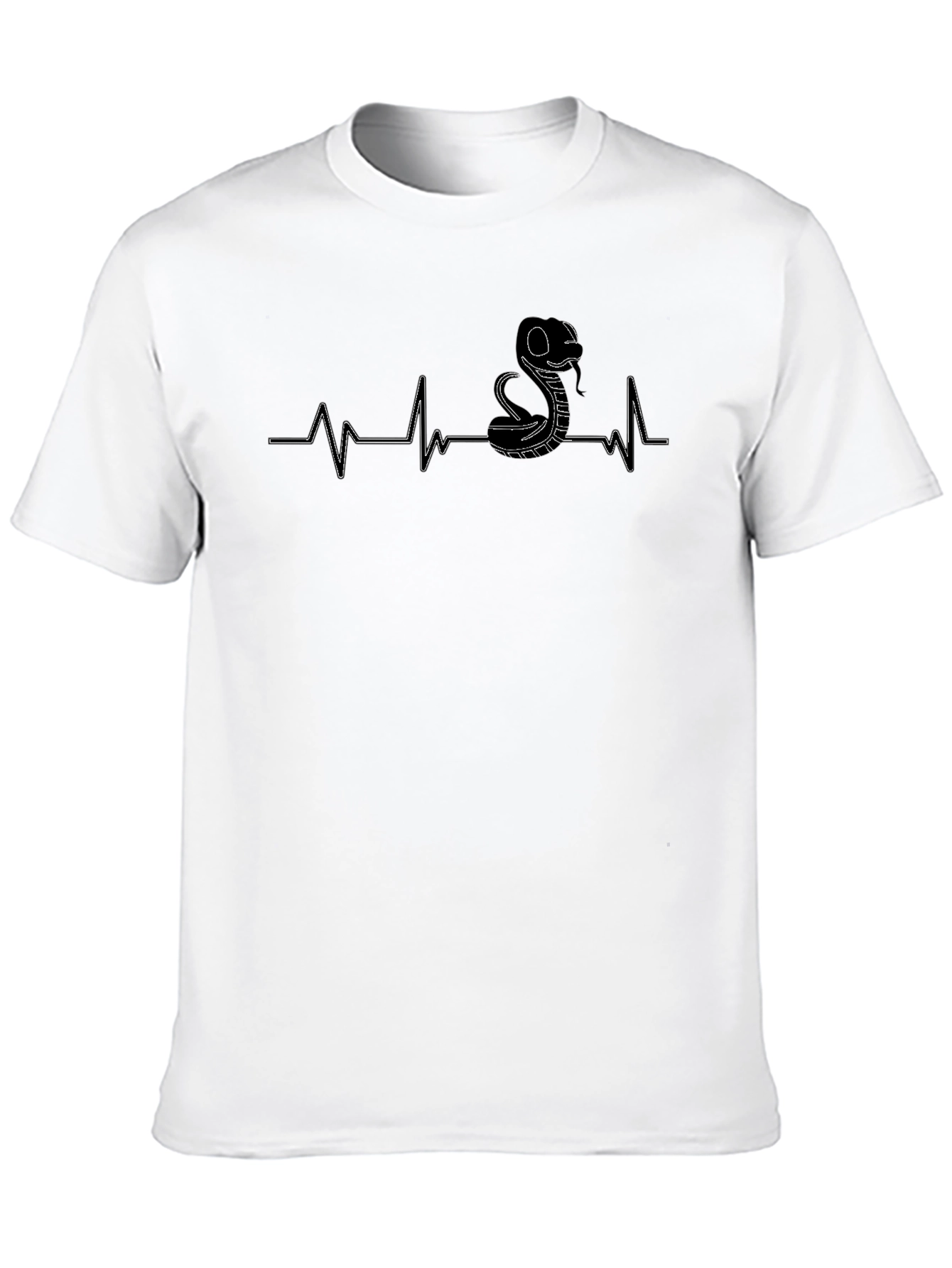 Snake Heartbeat T-Shirt - Cobra Pulse