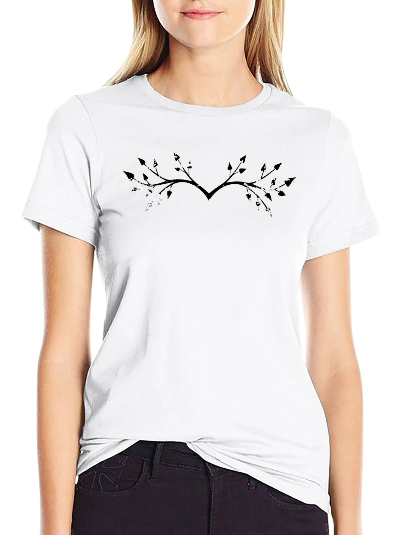 Mens Graphic Tee - Branch and Arrow Design