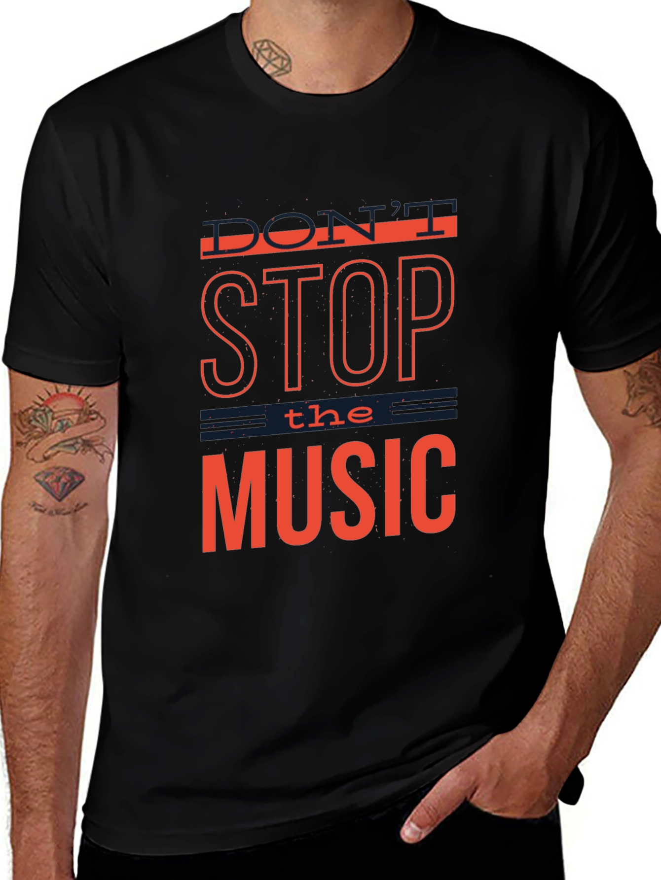 Dont Stop the Music Graphic T-Shirt