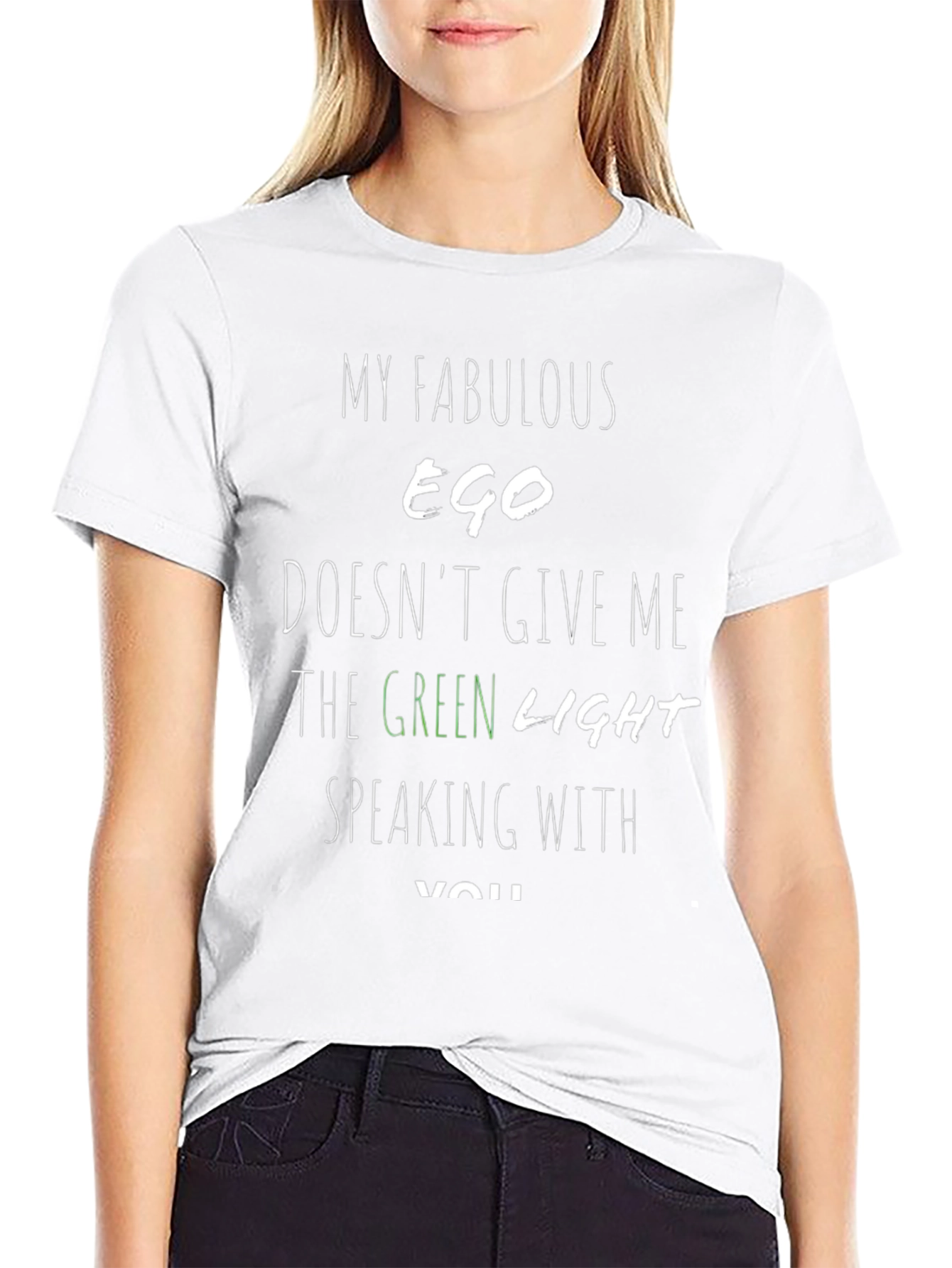 Funny Ego T-Shirt - The Green Light