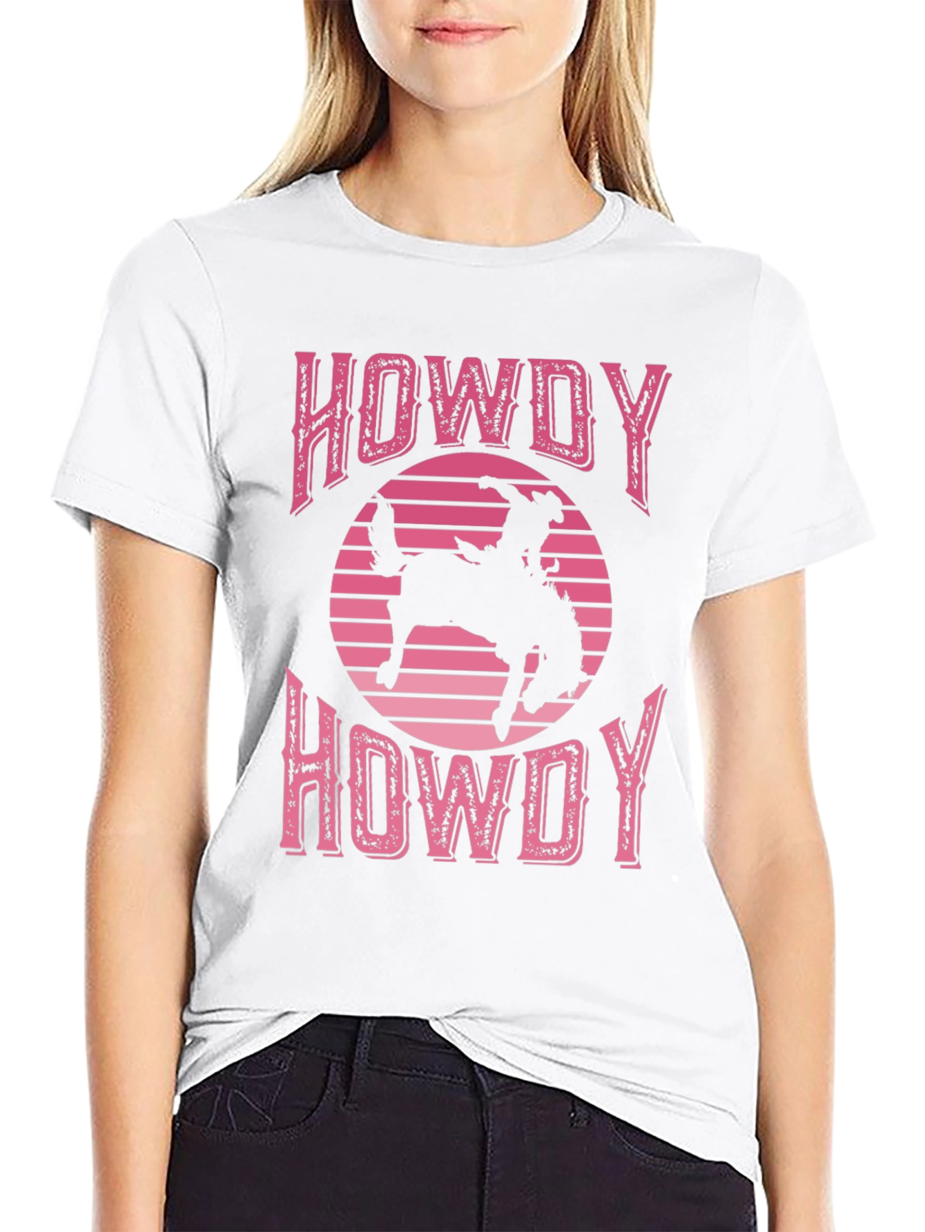Retro Howdy Rodeo Graphic Tee