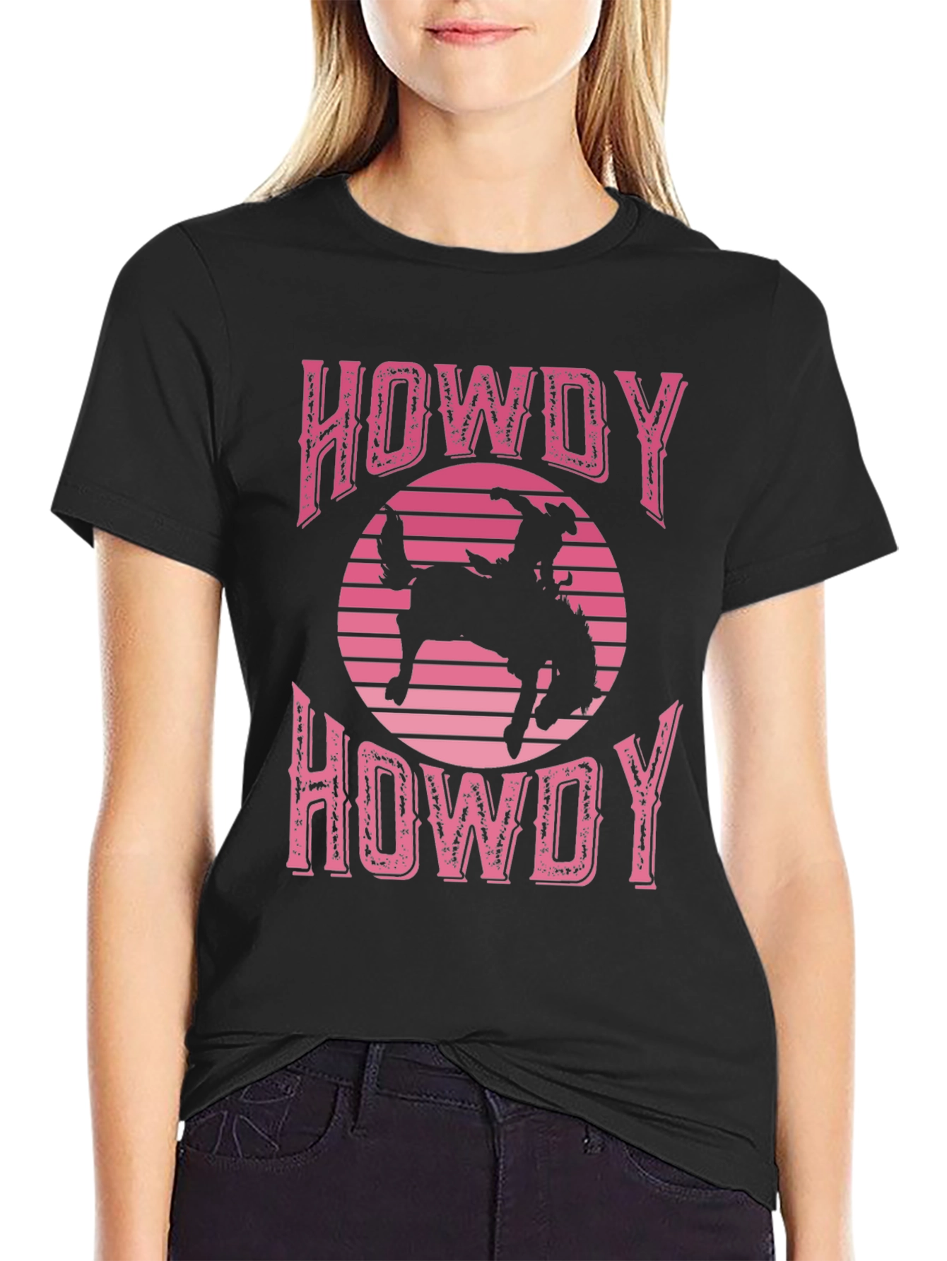 Retro Howdy Rodeo Graphic Tee