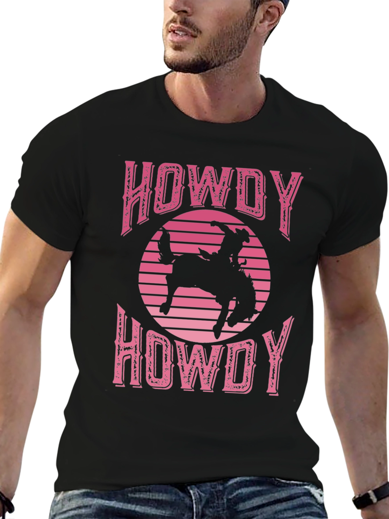 Retro Howdy Rodeo Graphic Tee