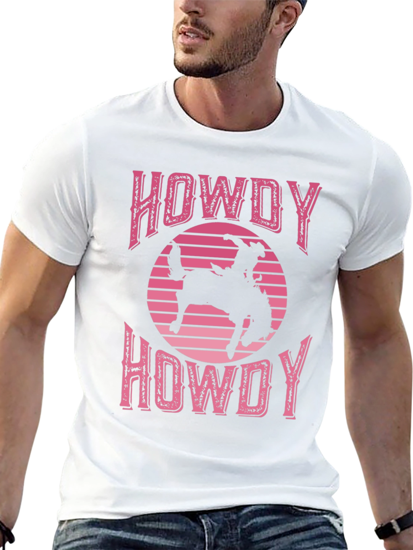 Retro Howdy Rodeo Graphic Tee