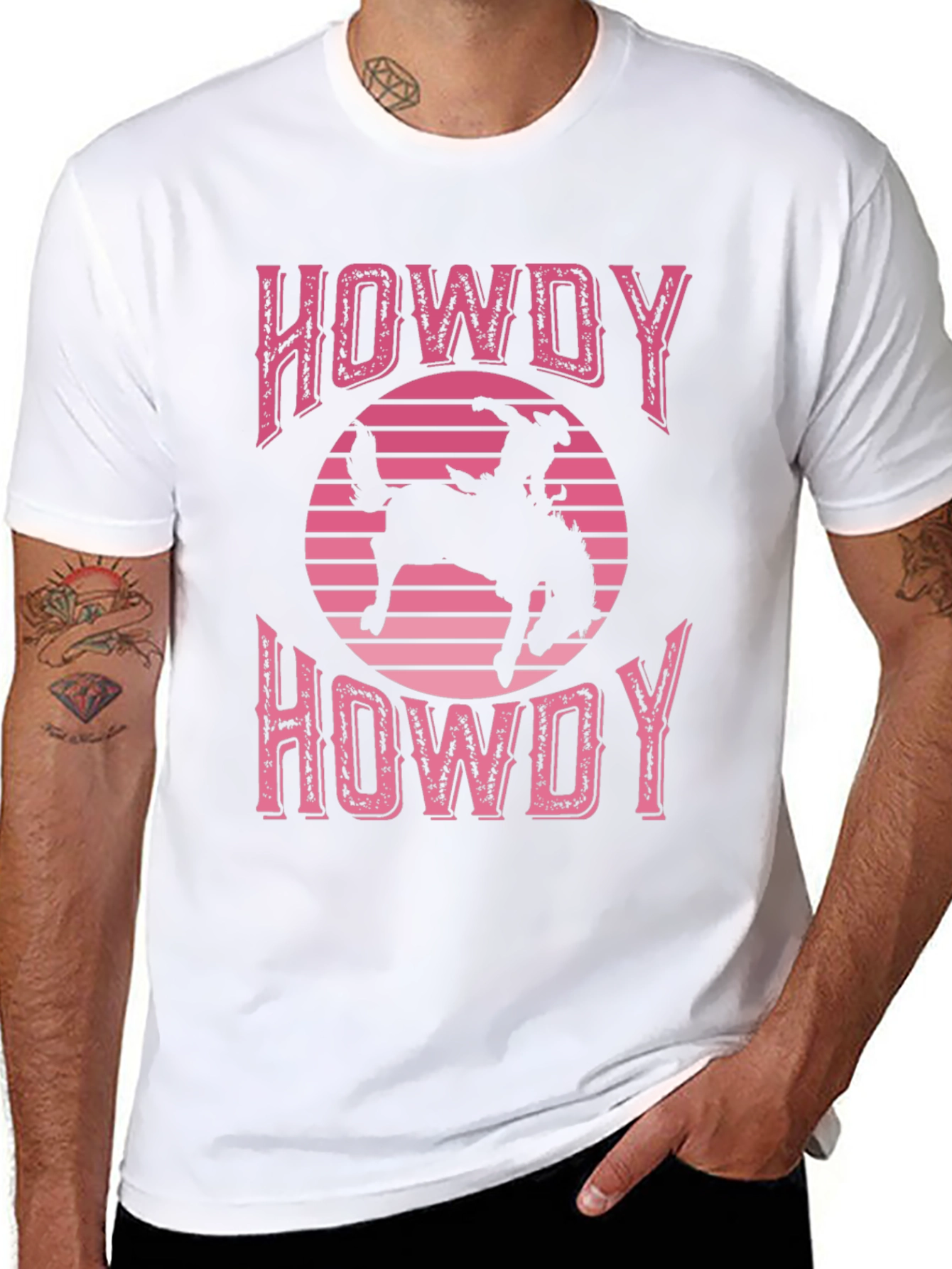 Retro Howdy Rodeo Graphic Tee