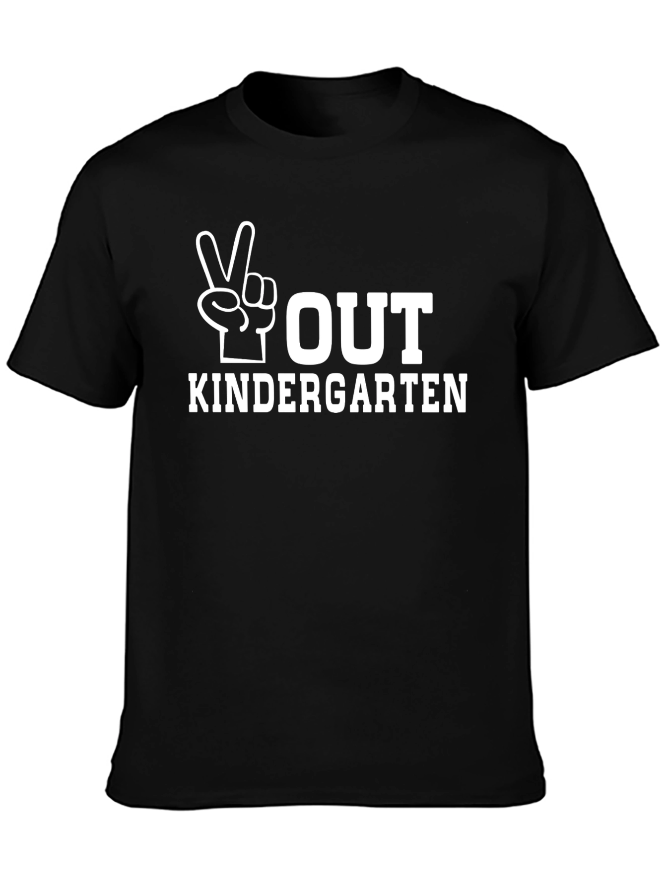 Peace Out Kindergarten Graduation T-Shirt
