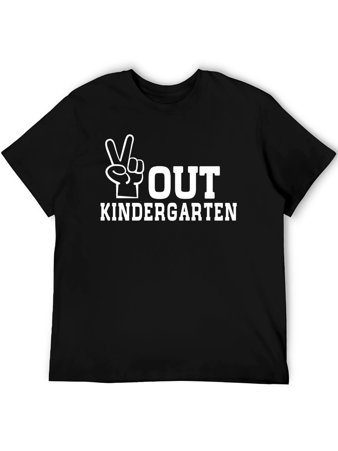 Peace Out Kindergarten Graduation T-Shirt