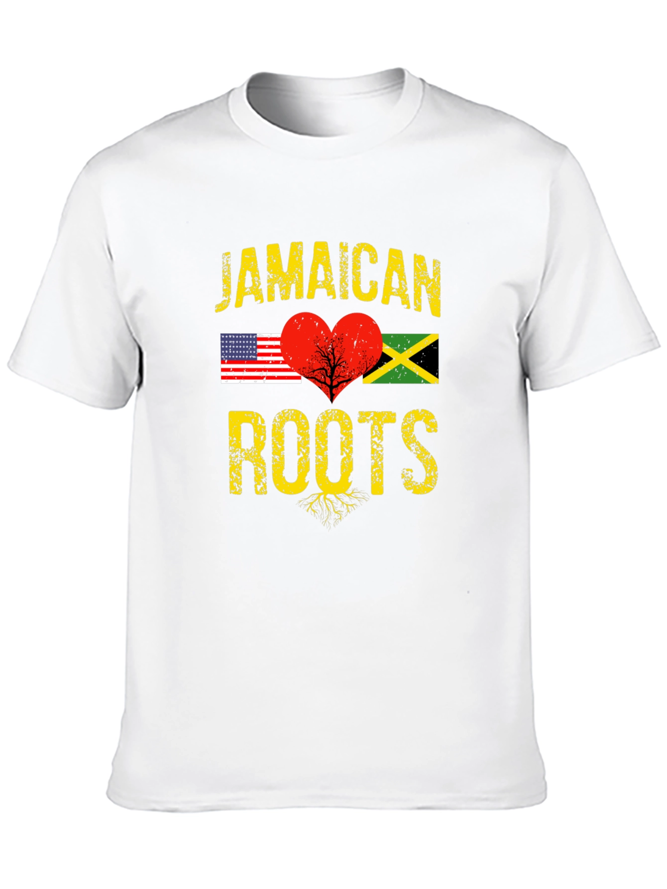 Jamaican Roots T-Shirt Black