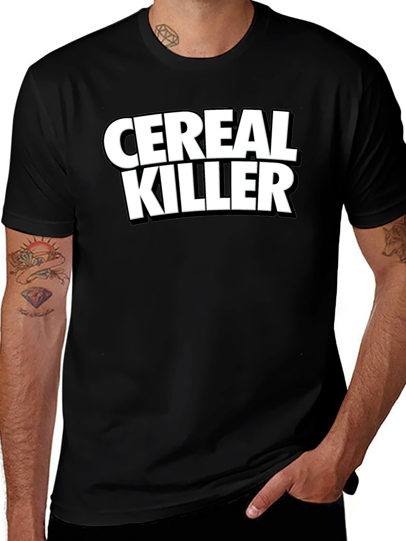 CEREAL KILLER Graphic Tee - Funny T-Shirt