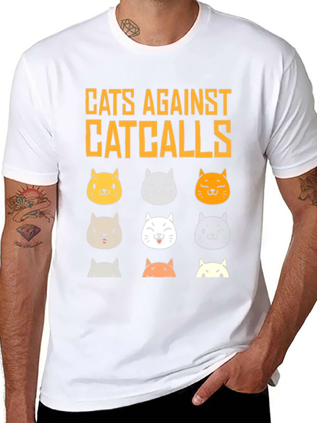 Cats Against Catcalls T-Shirt