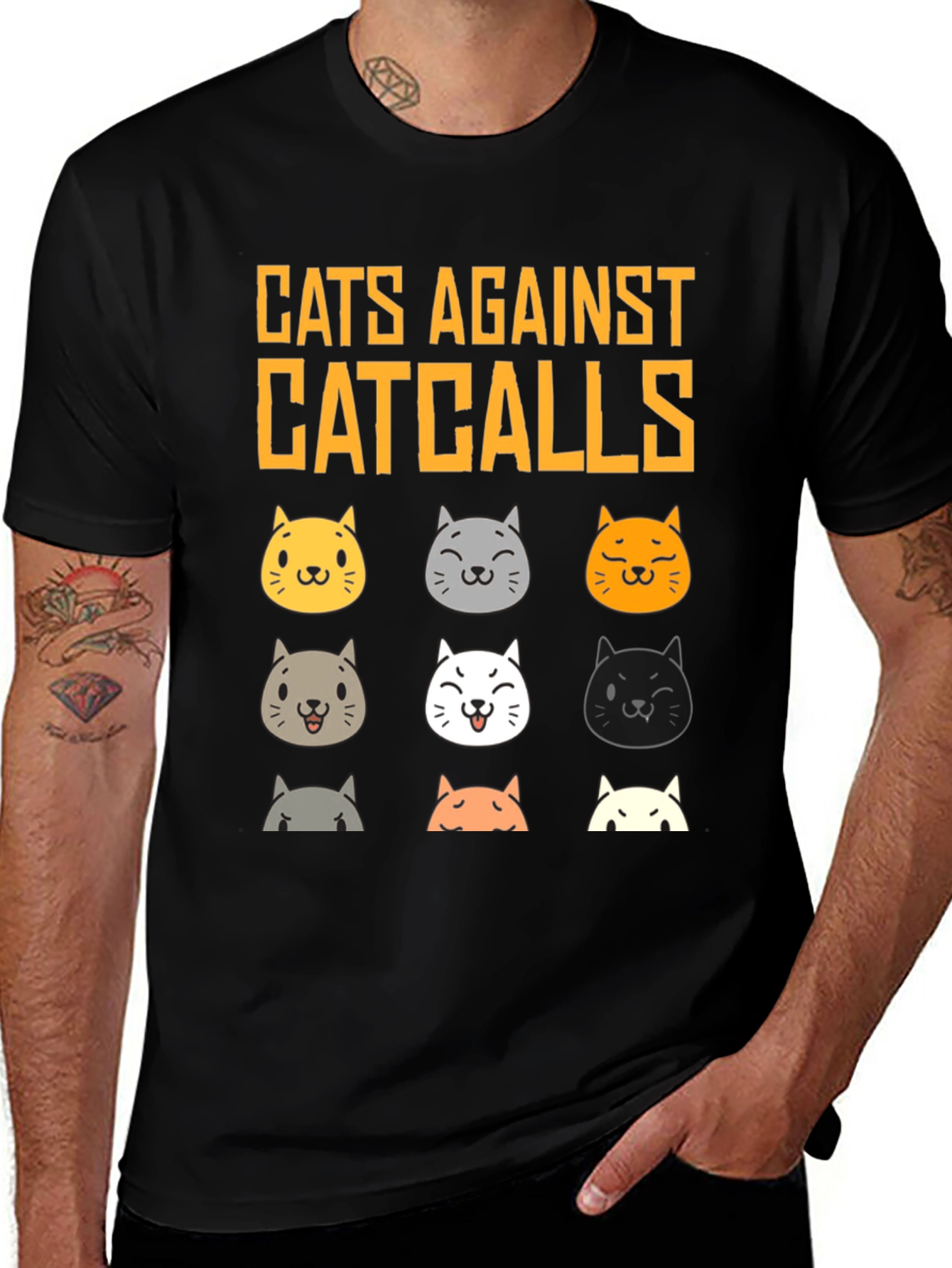 Cats Against Catcalls T-Shirt