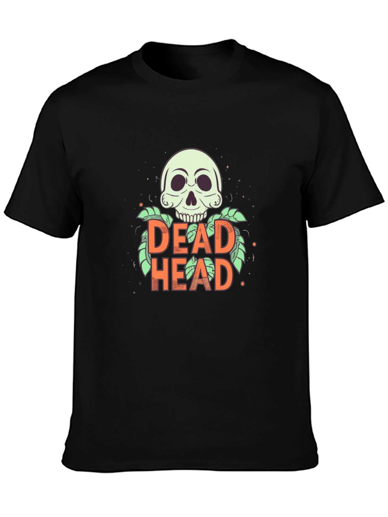 Dead Head Graphic T-Shirt - Black