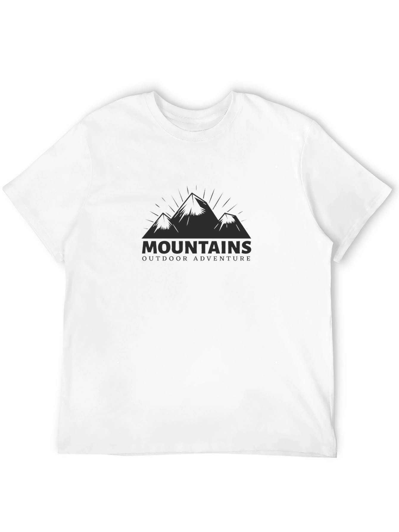 Mountains Outdoor Adventure Graphic T-Shirt