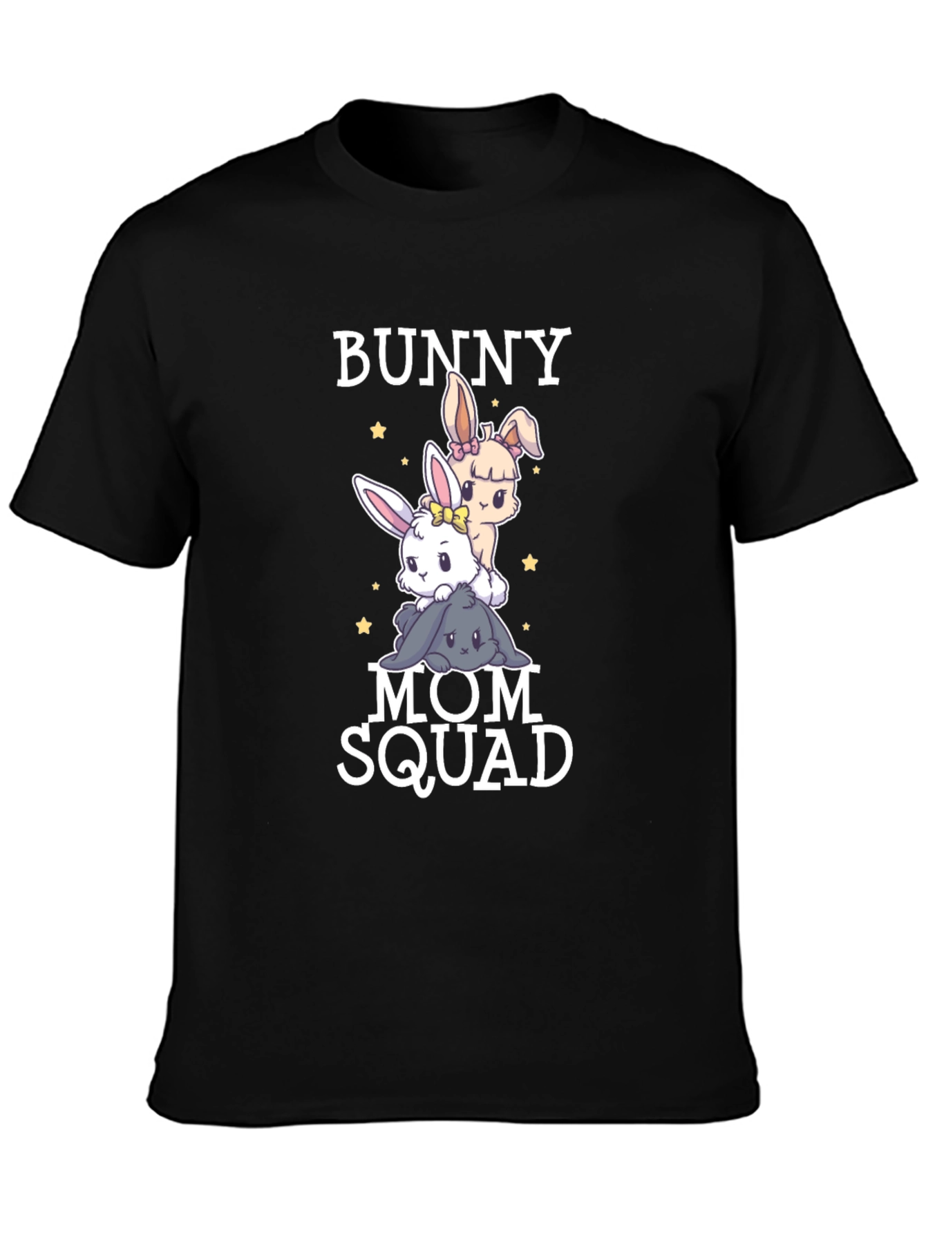 Bunny Mom Squad T-Shirt - Cute Easter Tee
