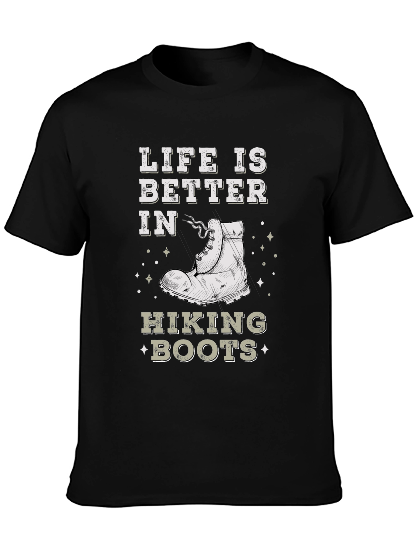 Life is Better in Hiking Boots Graphic Tee