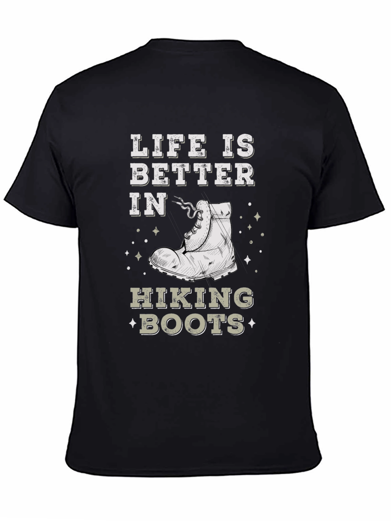Life is Better in Hiking Boots Graphic Tee
