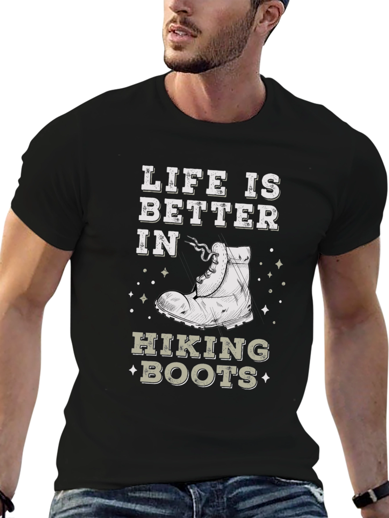 Life is Better in Hiking Boots Graphic Tee