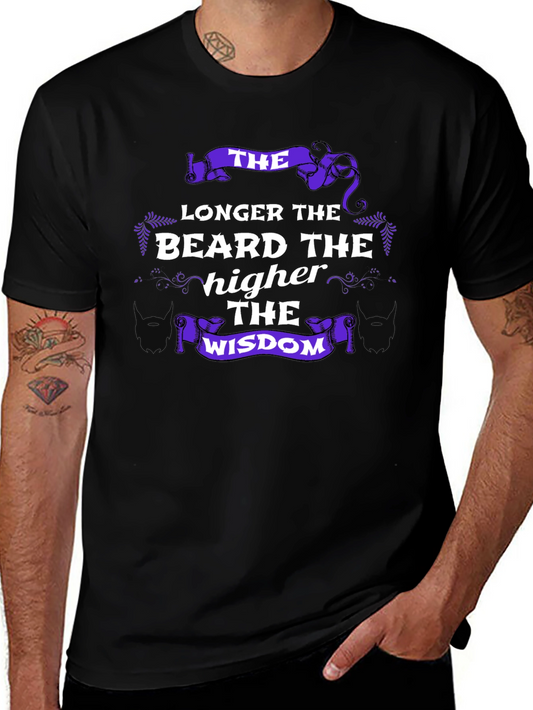 Beard Wisdom Graphic T-Shirt