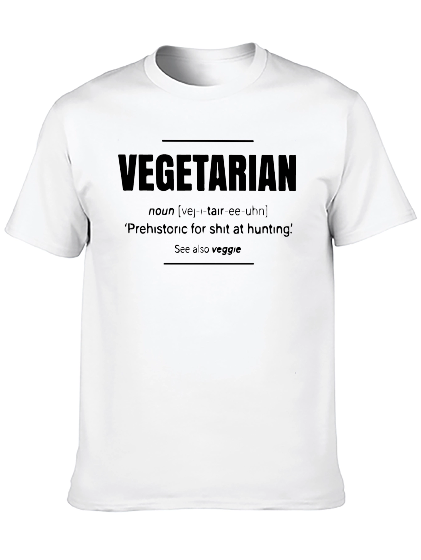 Vegetarian Definition Graphic T-Shirt