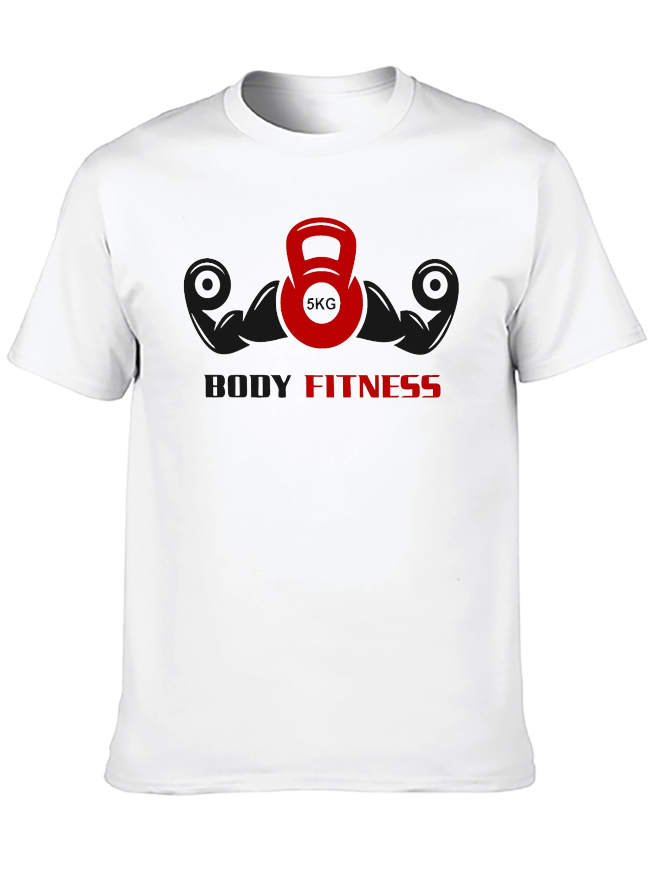Body Fitness Graphic T-Shirt