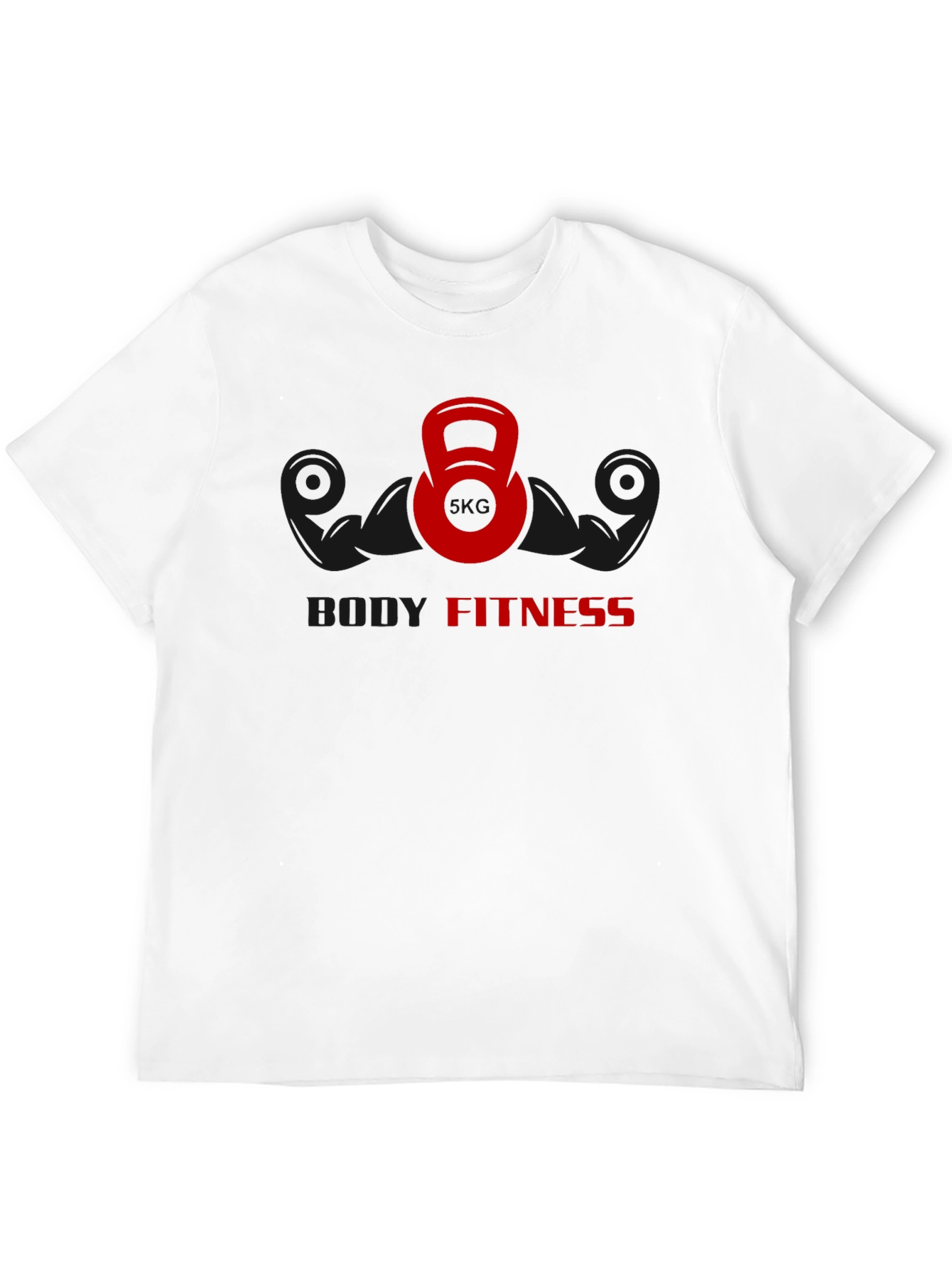 Body Fitness Graphic T-Shirt