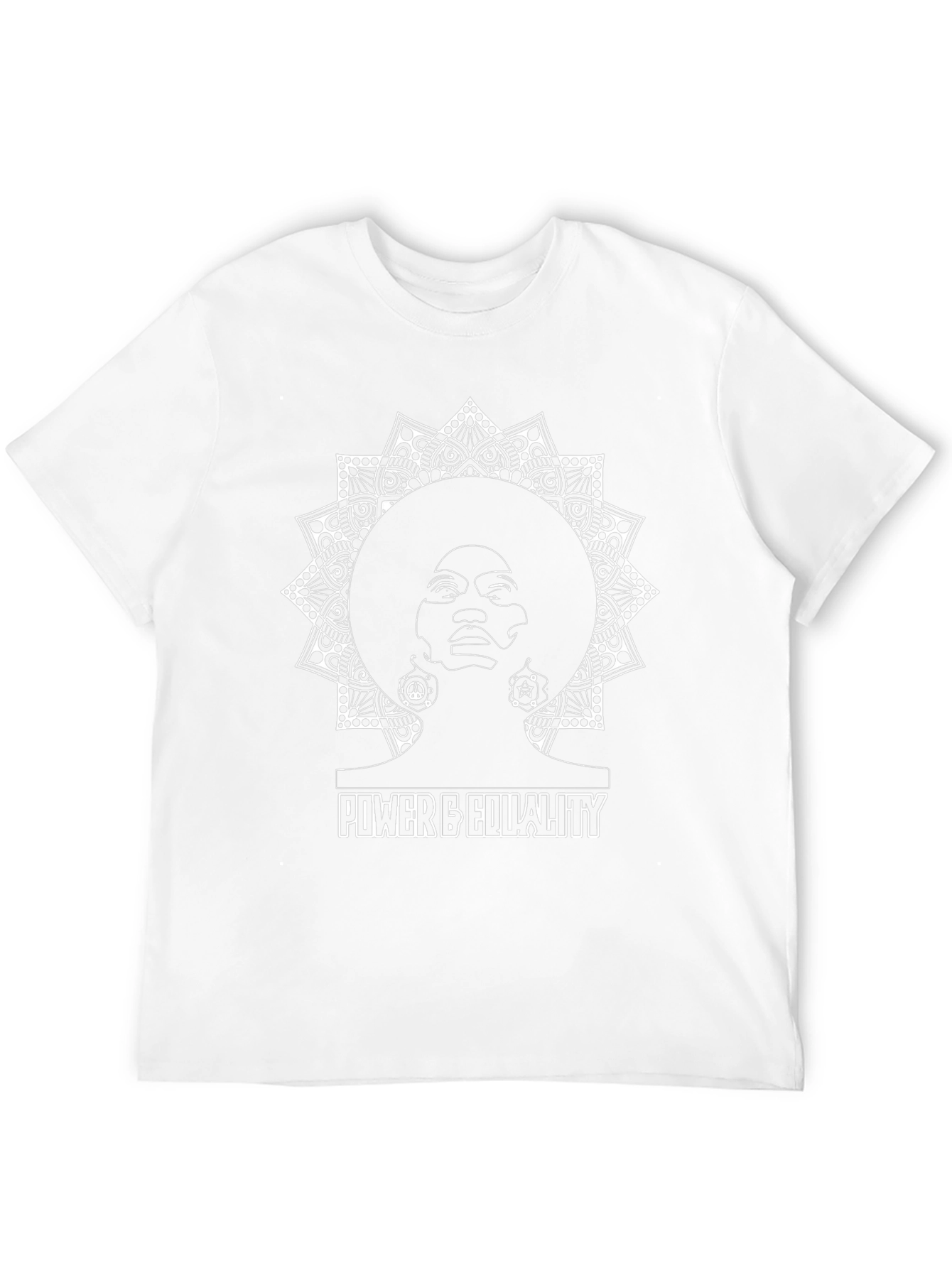 Power & Equality Graphic Black T-Shirt