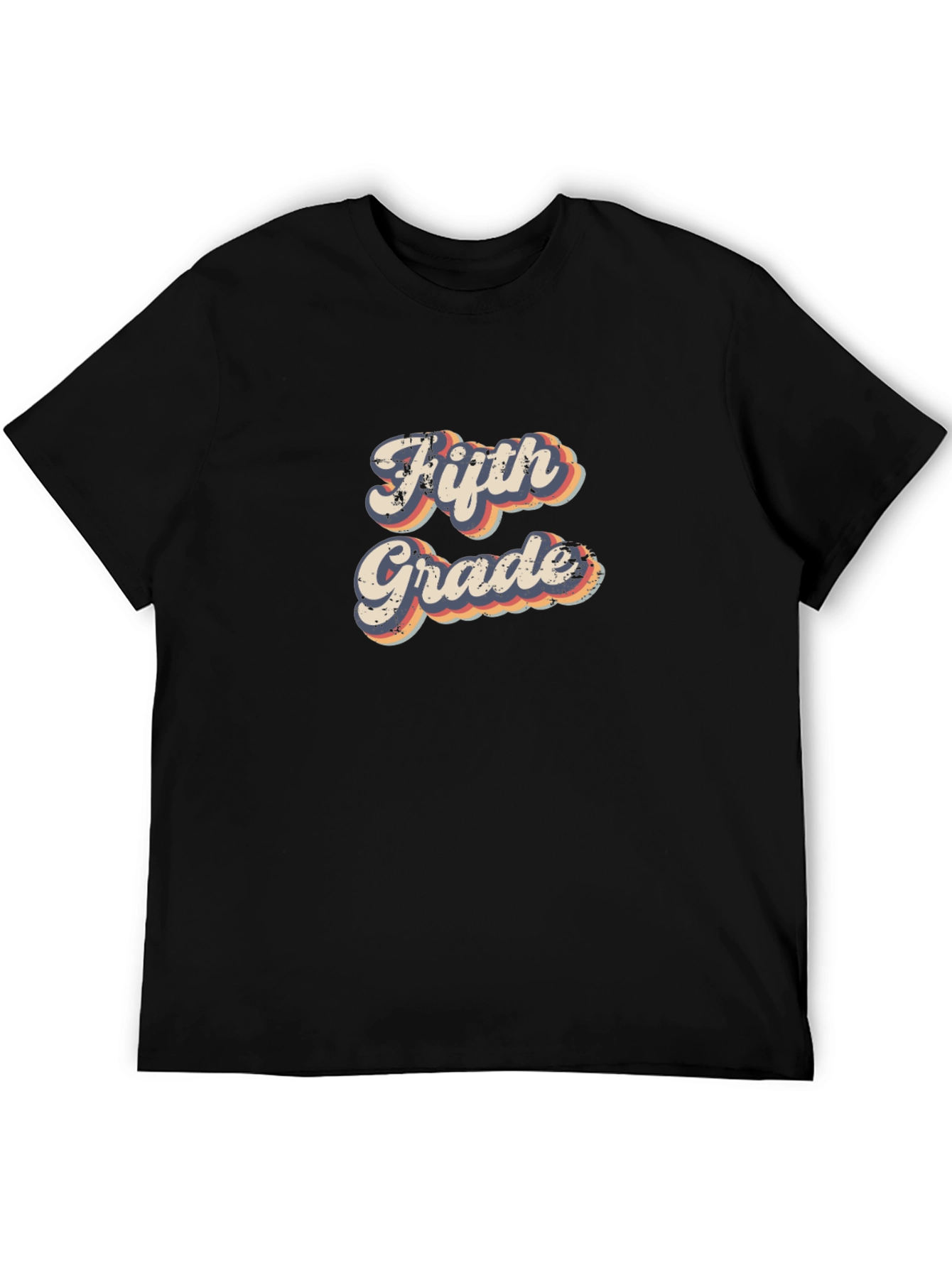 Retro Fifth Grade T-Shirt - Back to School