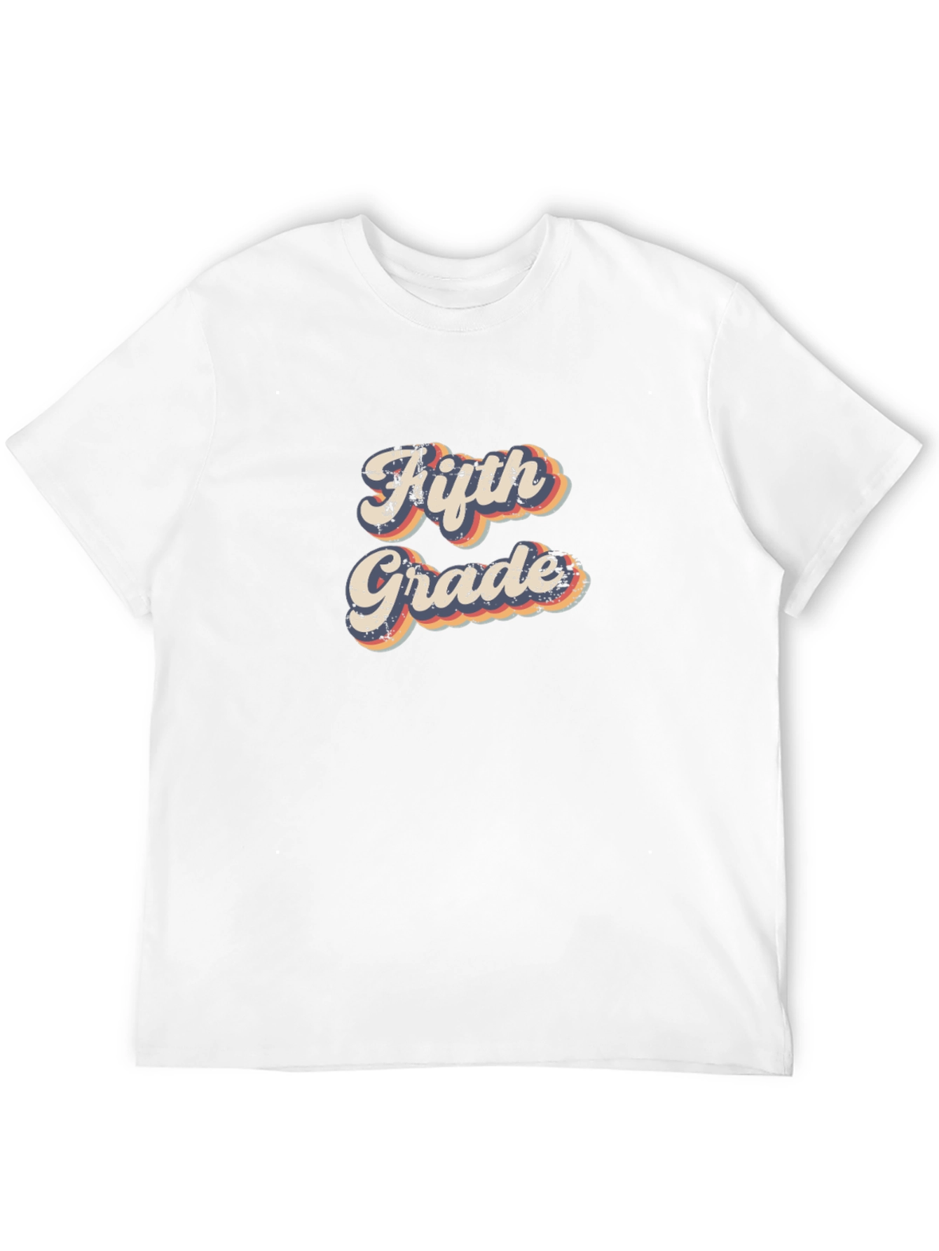 Retro Fifth Grade T-Shirt - Back to School