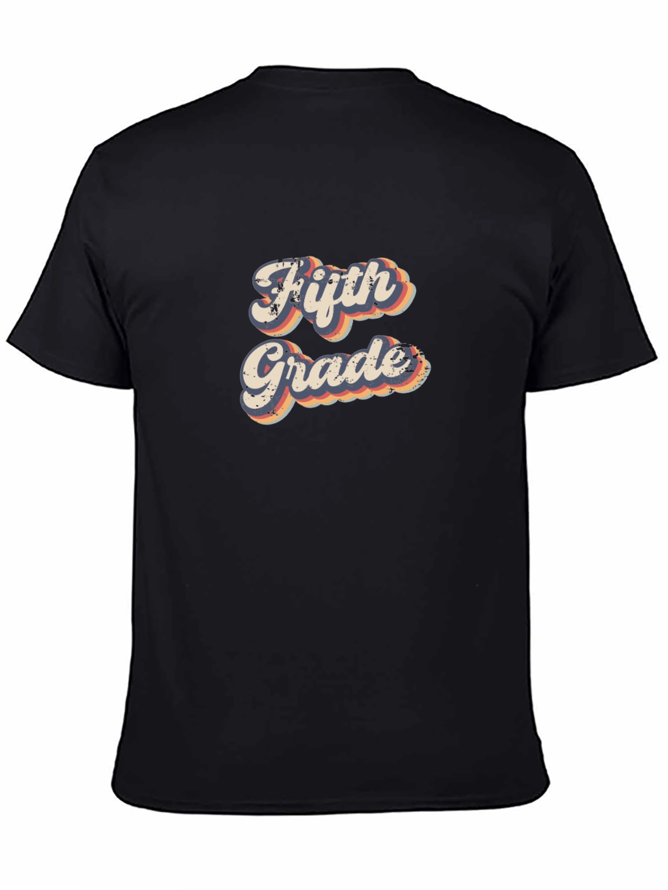Retro Fifth Grade T-Shirt - Back to School