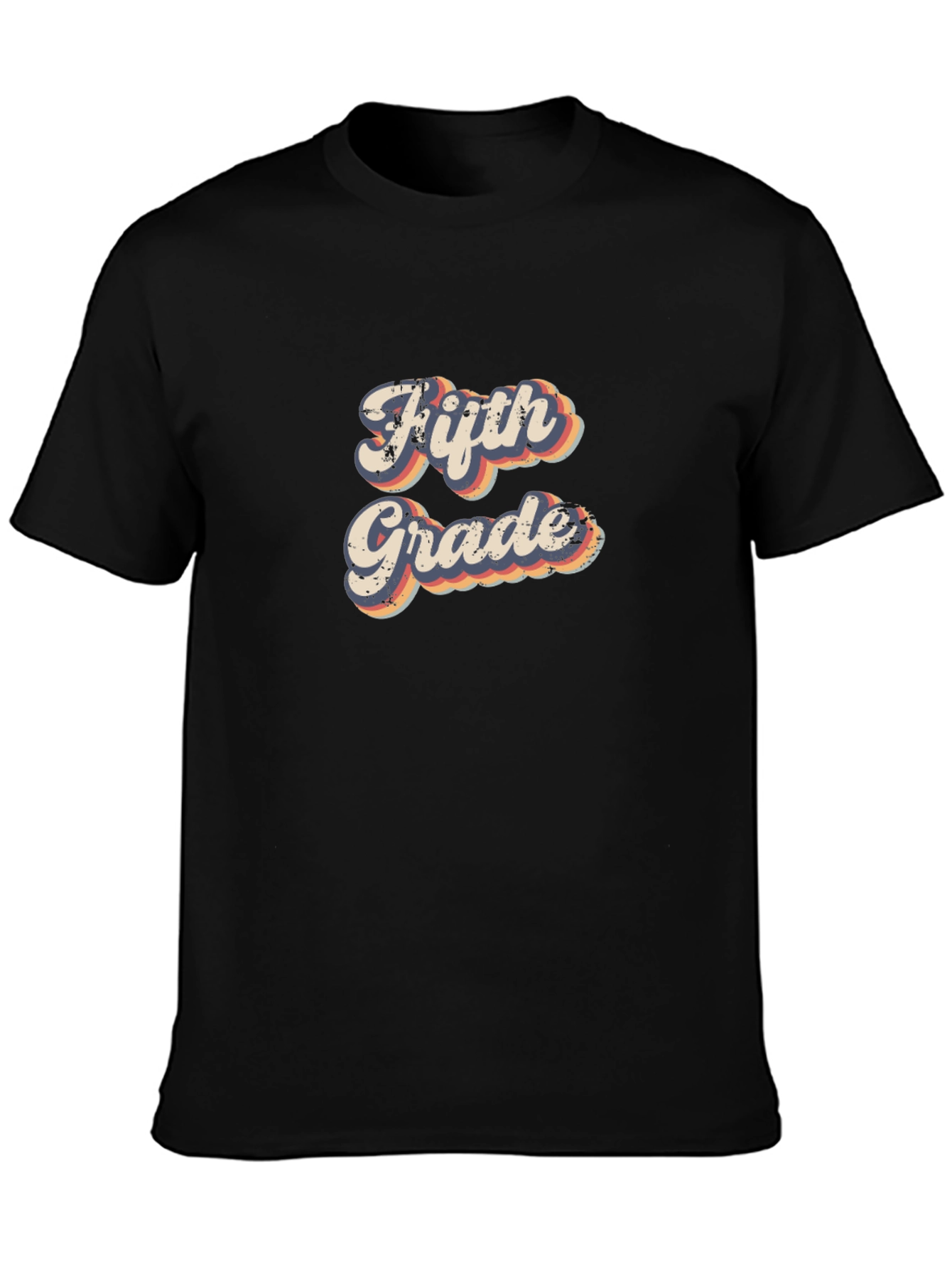 Retro Fifth Grade T-Shirt - Back to School