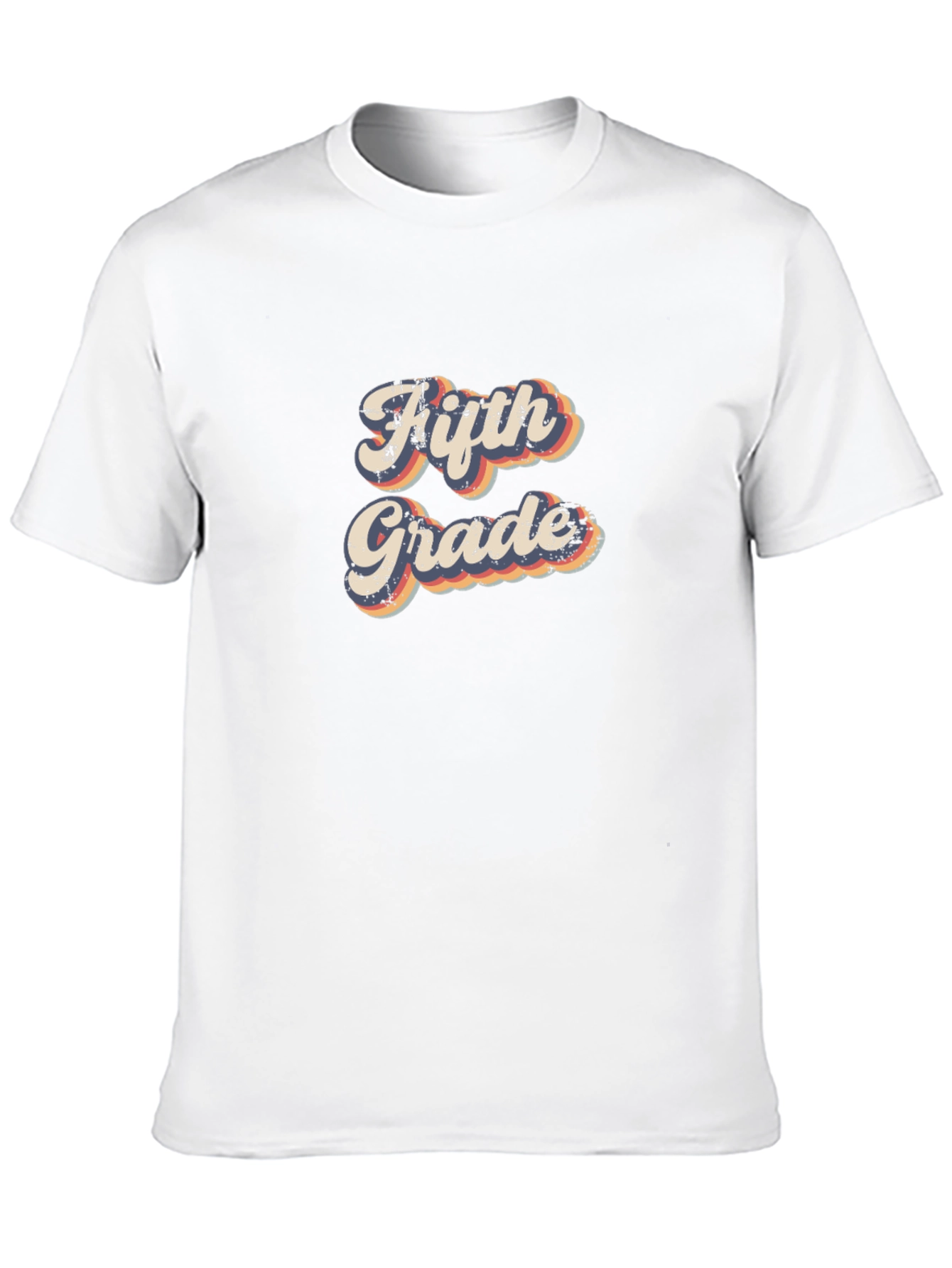 Retro Fifth Grade T-Shirt - Back to School