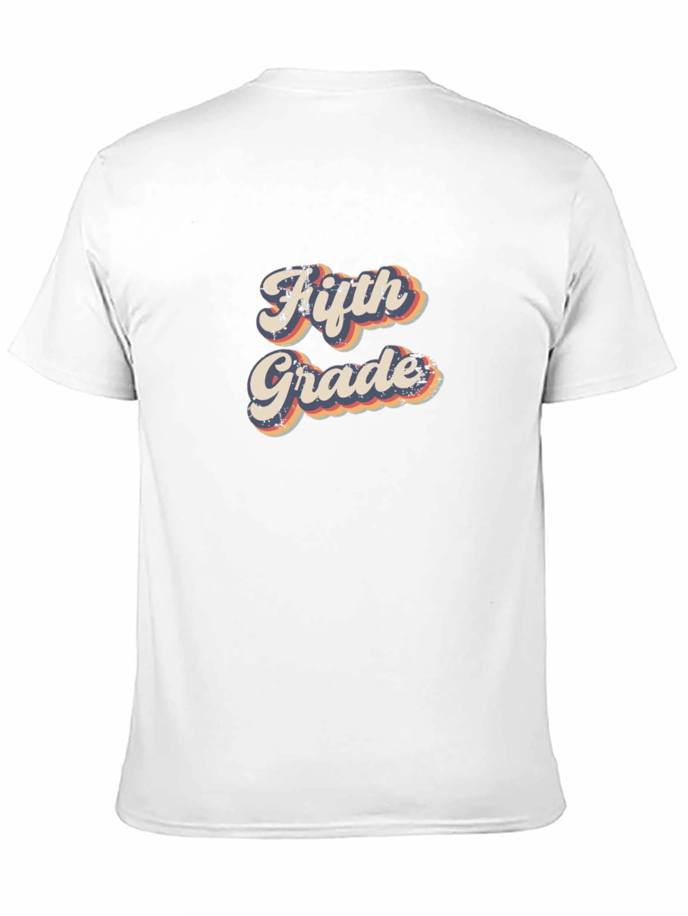 Retro Fifth Grade T-Shirt - Back to School