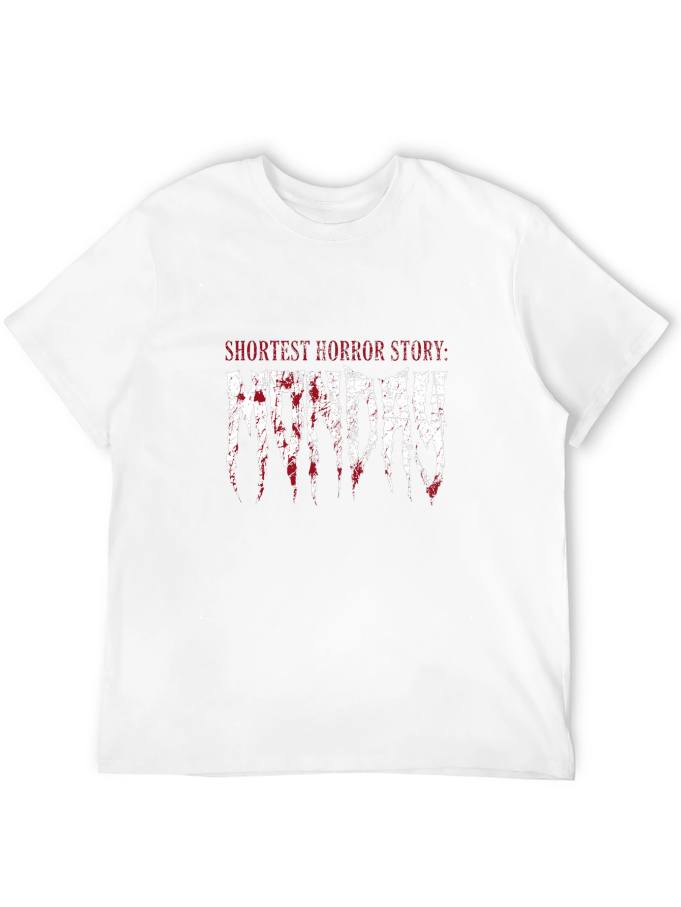 Monday Horror Story Graphic T-Shirt