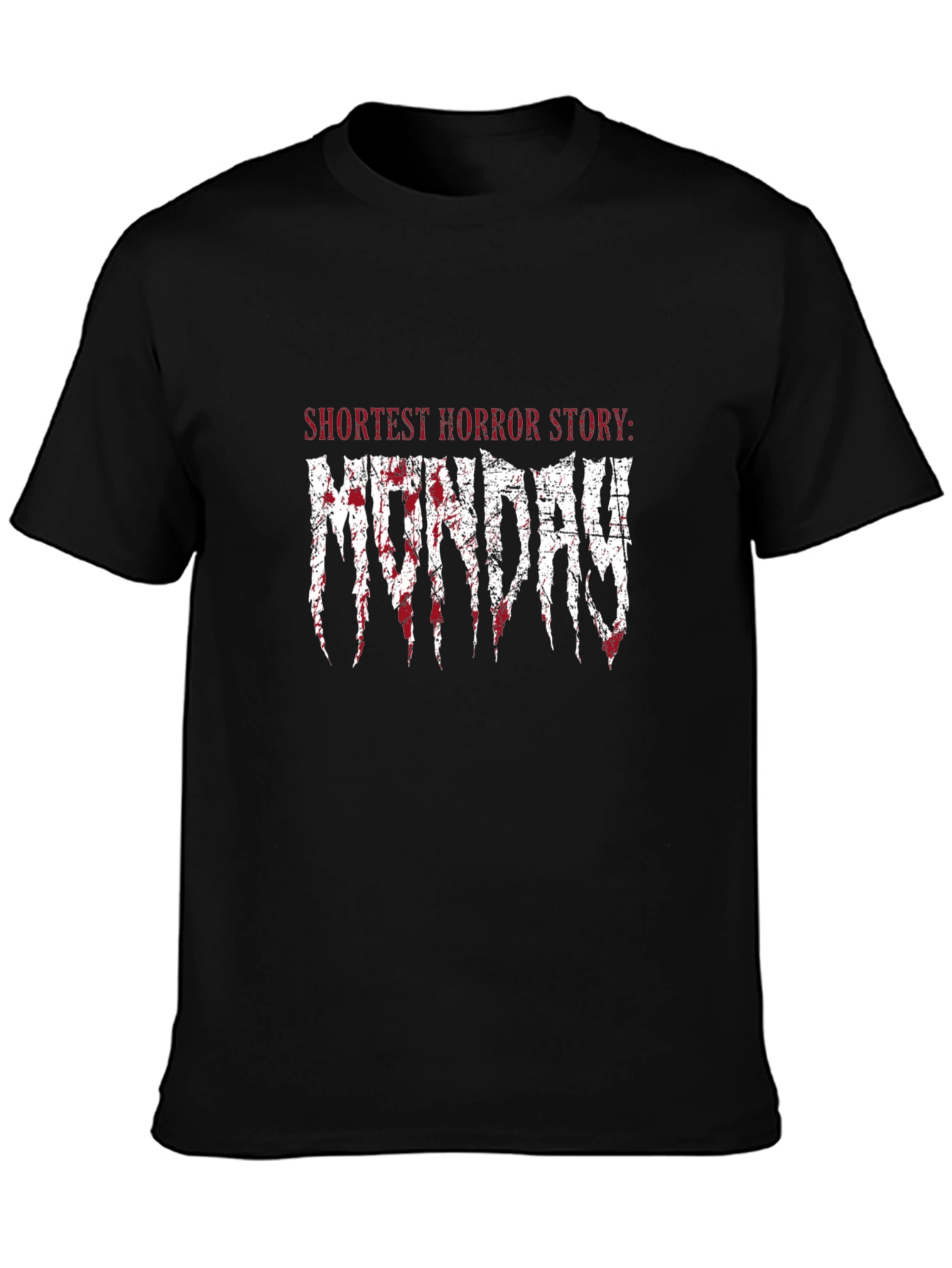 Monday Horror Story Graphic T-Shirt
