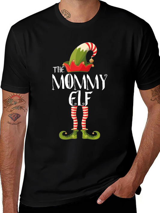 Mommy Elf Christmas T-Shirt