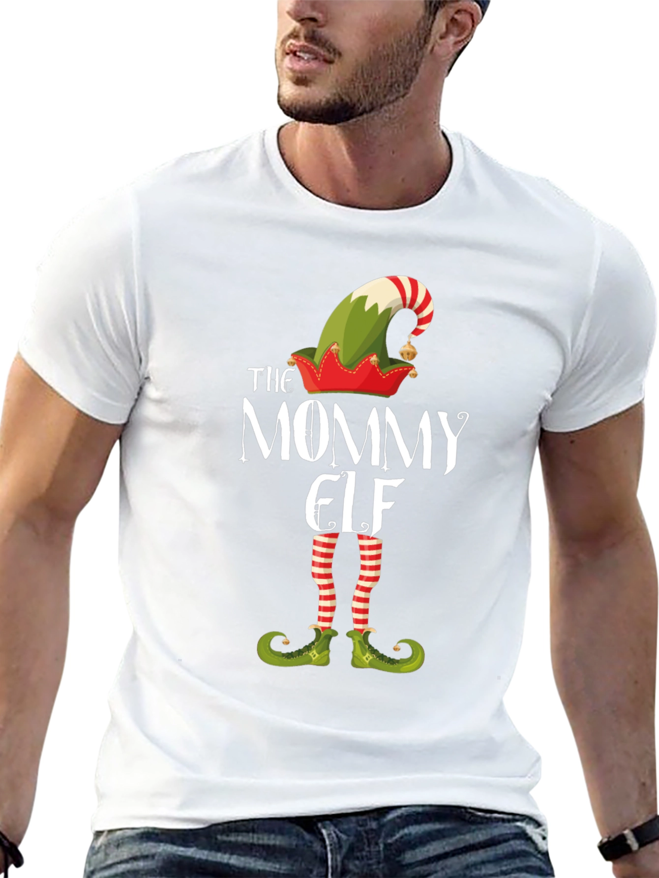 Mommy Elf Christmas T-Shirt