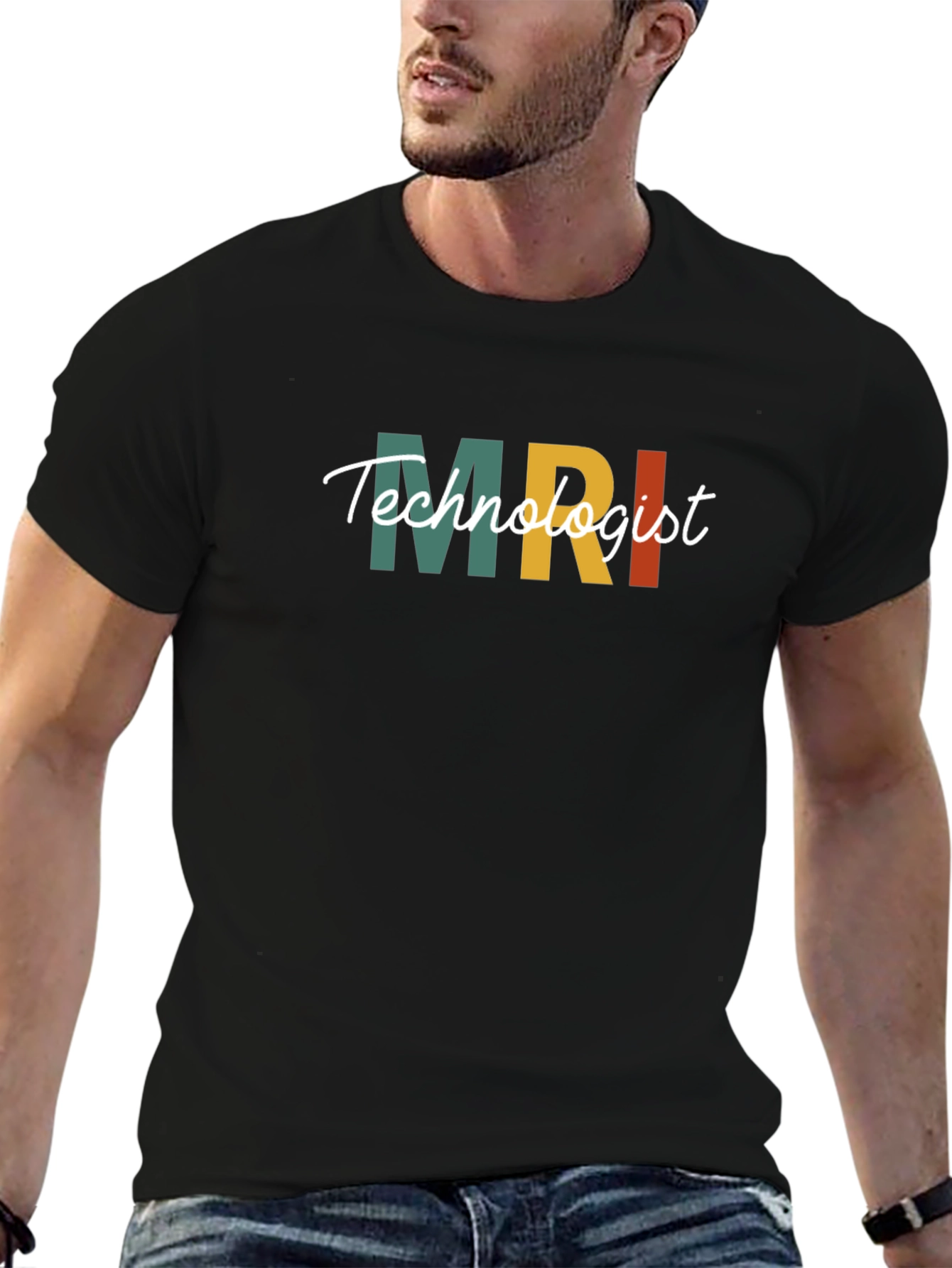 MRI Technologist Graphic Tee - Black Unisex T-Shirt