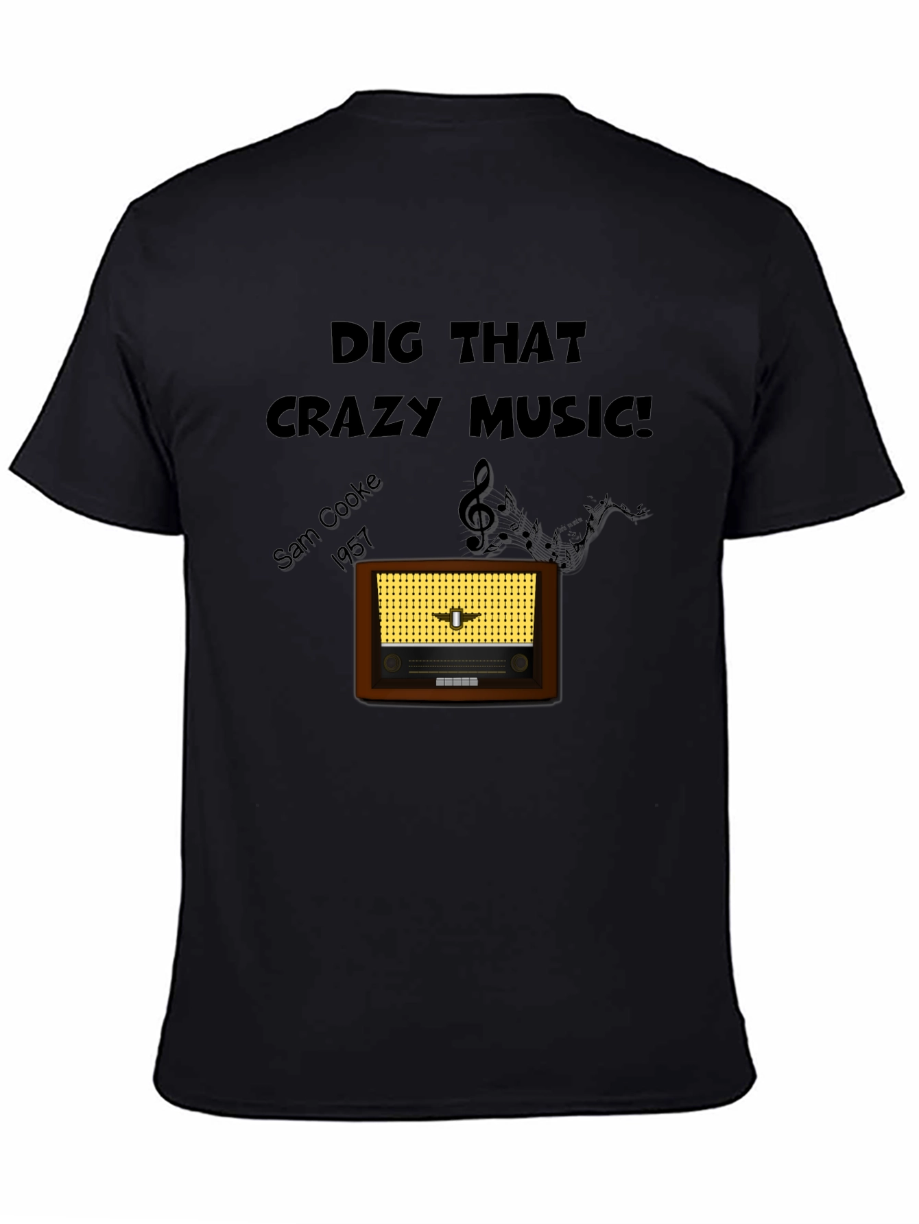 Retro Music T-Shirt - Dig That Crazy Music!