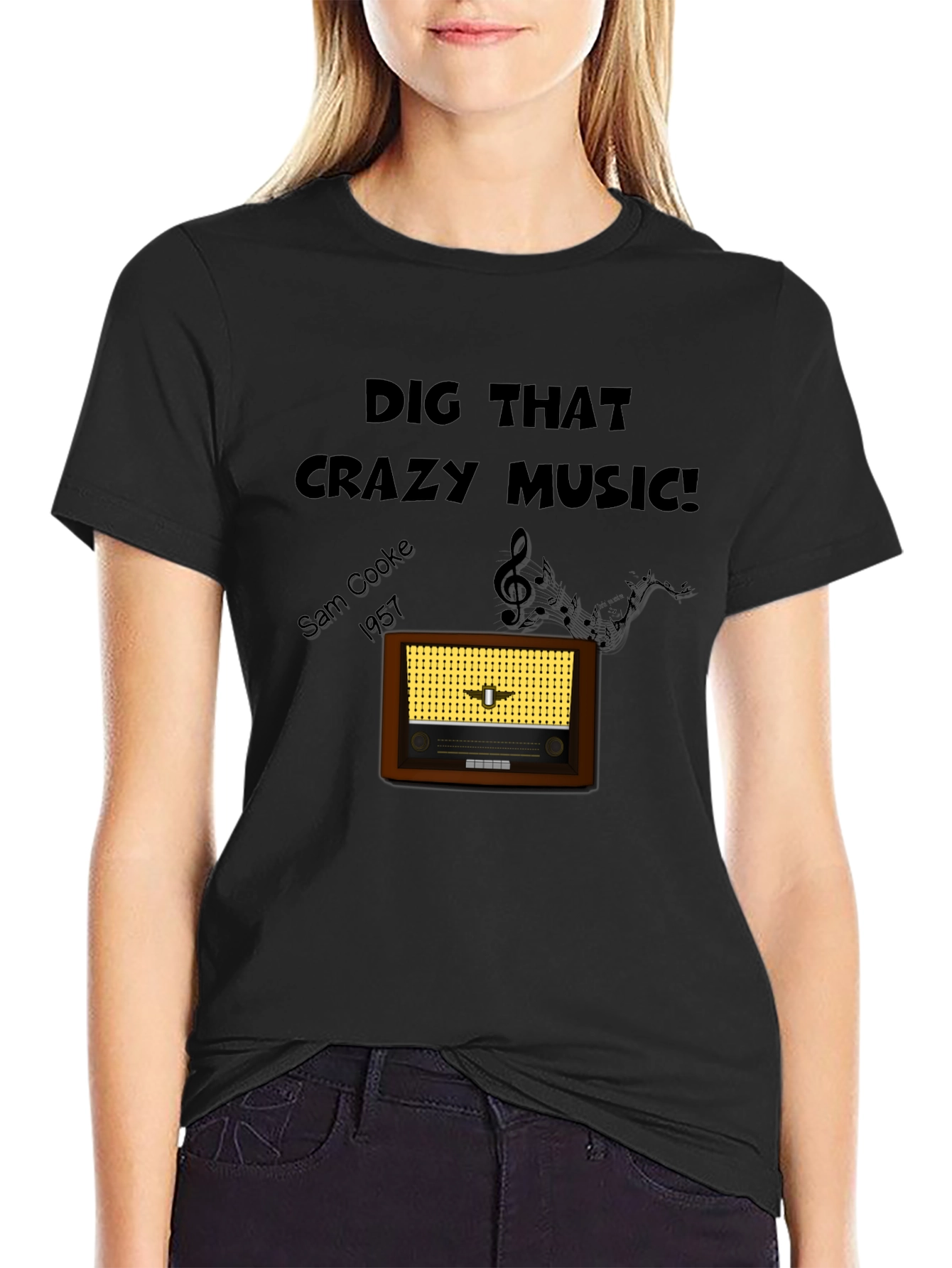 Retro Music T-Shirt - Dig That Crazy Music!
